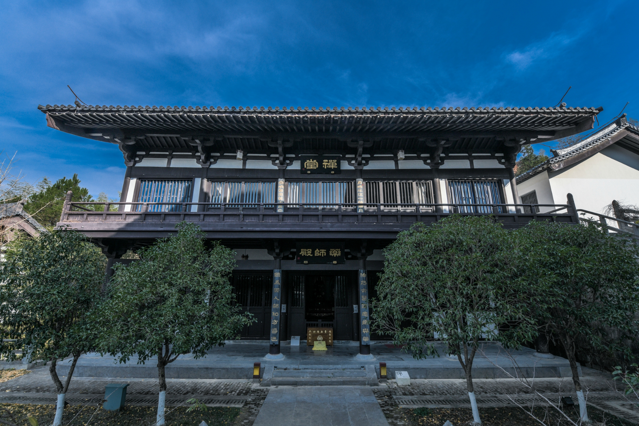 黄山地区算最大规模的汉唐风格寺院