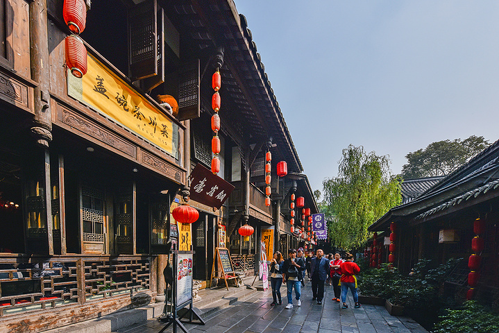 之前到过成都几次,每次都因为这样那样的原因没去成锦里,所以,这次一