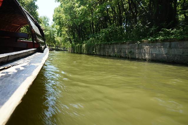 柯岩景区乌篷船观光