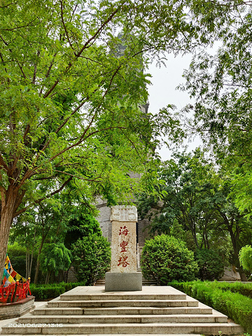 "寺内留有原大觉寺塔基遗址，供奉佛像数尊_大觉寺"的评论图片