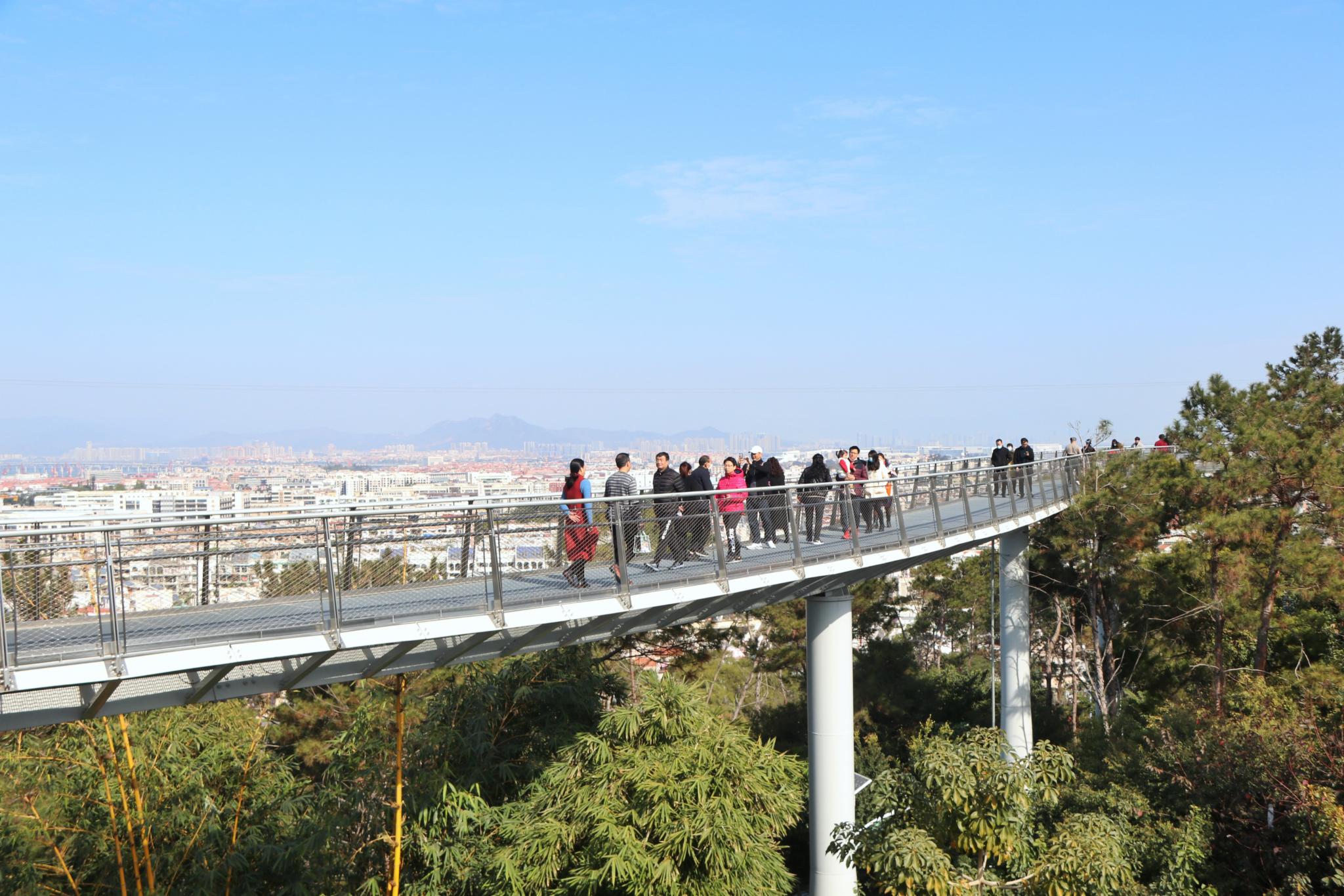 仙岳山健康步道图片