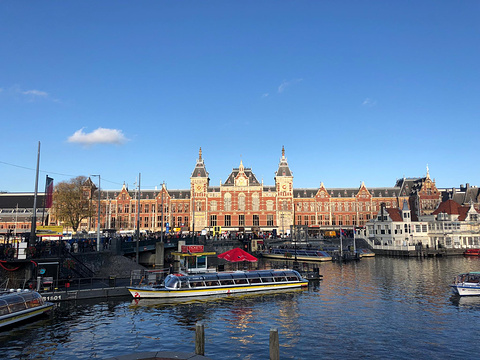 阿姆斯特丹中央火车站旅游景点图片