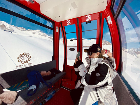 达古冰川观景台旅游景点攻略图