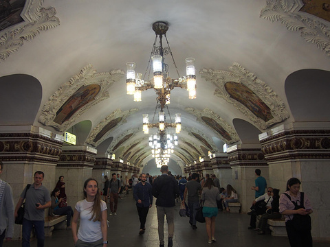 莫斯科地铁旅游景点图片