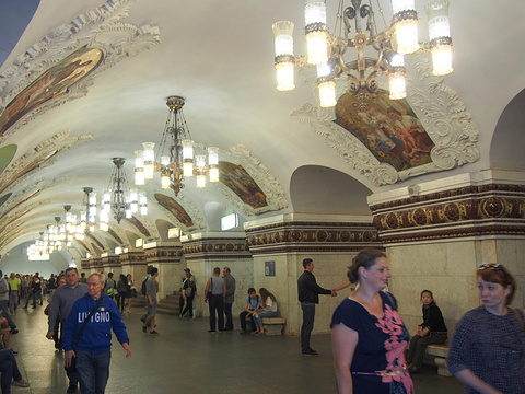莫斯科地铁旅游景点图片