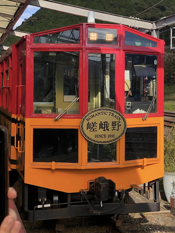 "岚山的范围其实很大，路牌上面的天龙寺和常寂光寺，景色都非常美，然而我们跟团的行程里不去。景区介绍_岚山嵯峨野观光小火车"的评论图片