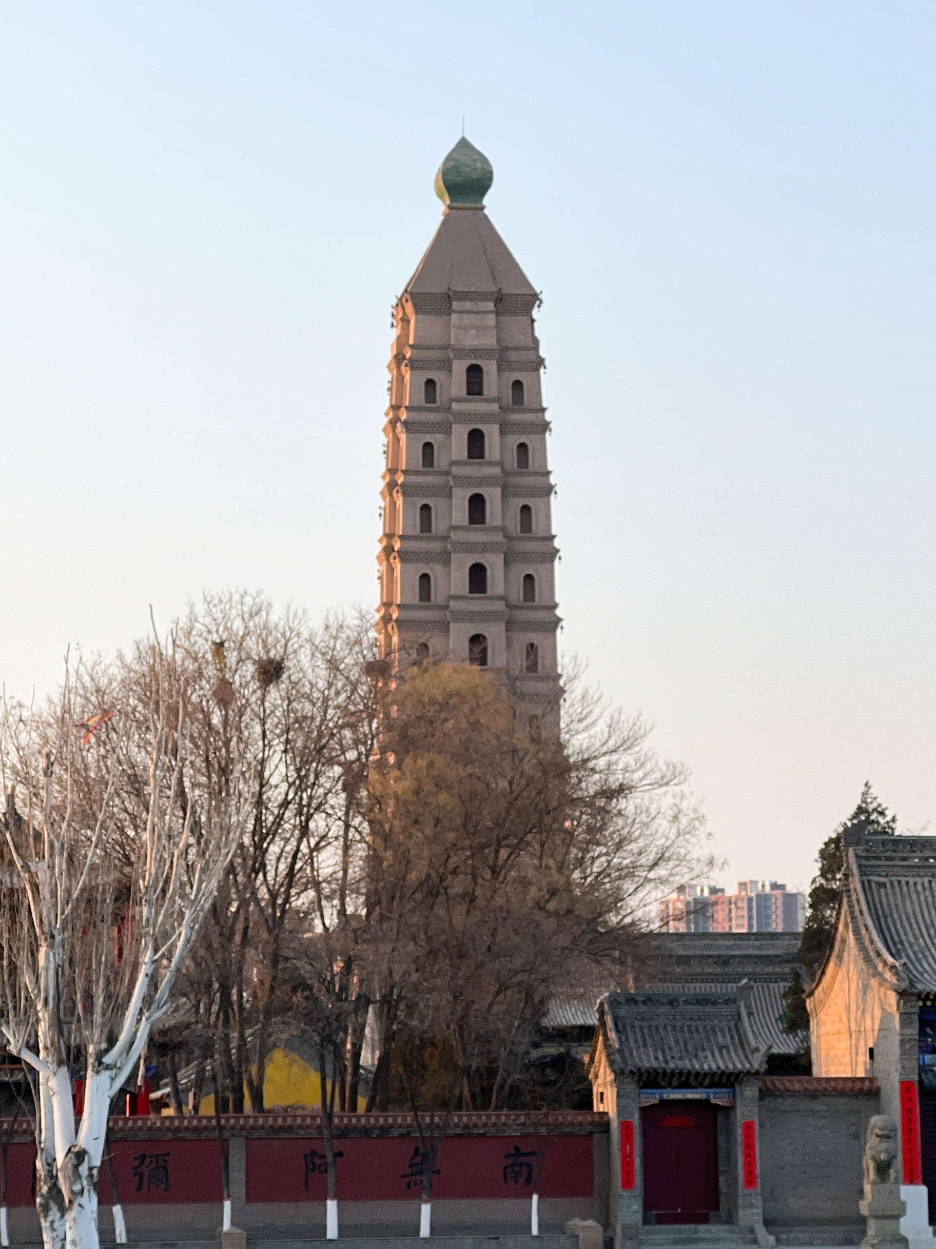 银川海宝塔寺图片