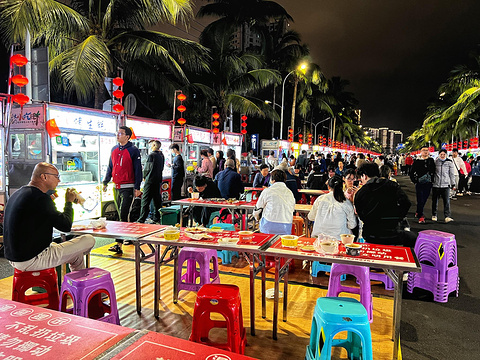 海大南门夜市旅游景点图片