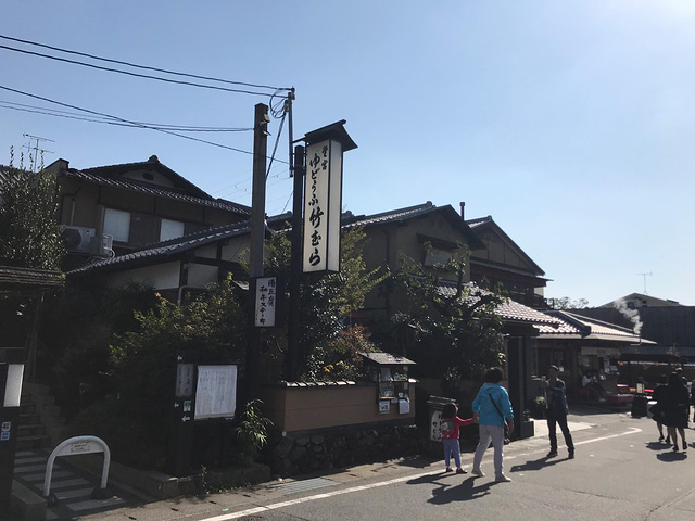 "岚山的范围其实很大，路牌上面的天龙寺和常寂光寺，景色都非常美，然而我们跟团的行程里不去。景区介绍_岚山嵯峨野观光小火车"的评论图片