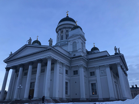 赫尔辛基大教堂旅游景点攻略图