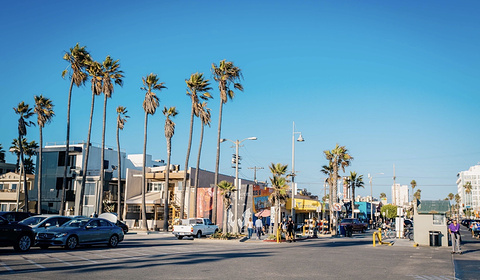 Venice Beach Walking Trail.