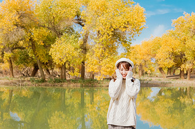 甘肃+内蒙古·西北限定秋色 | 额济纳旗的金黄，敦煌的青绿，张掖的赭红