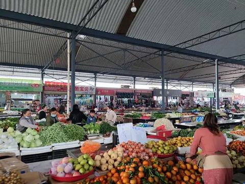 景洪农贸市场旅游景点图片
