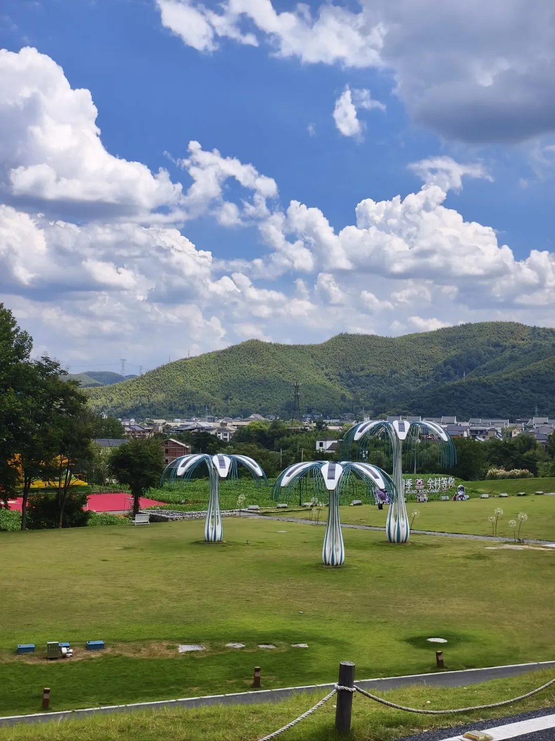 安吉余村两山景区实拍图