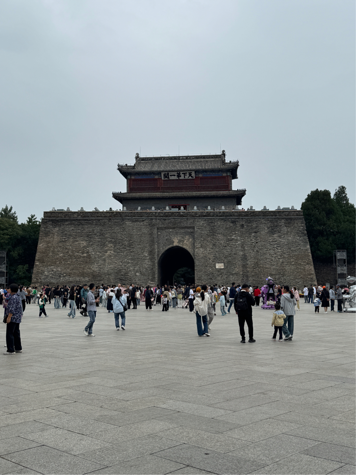 秦皇岛天下第一关实拍图