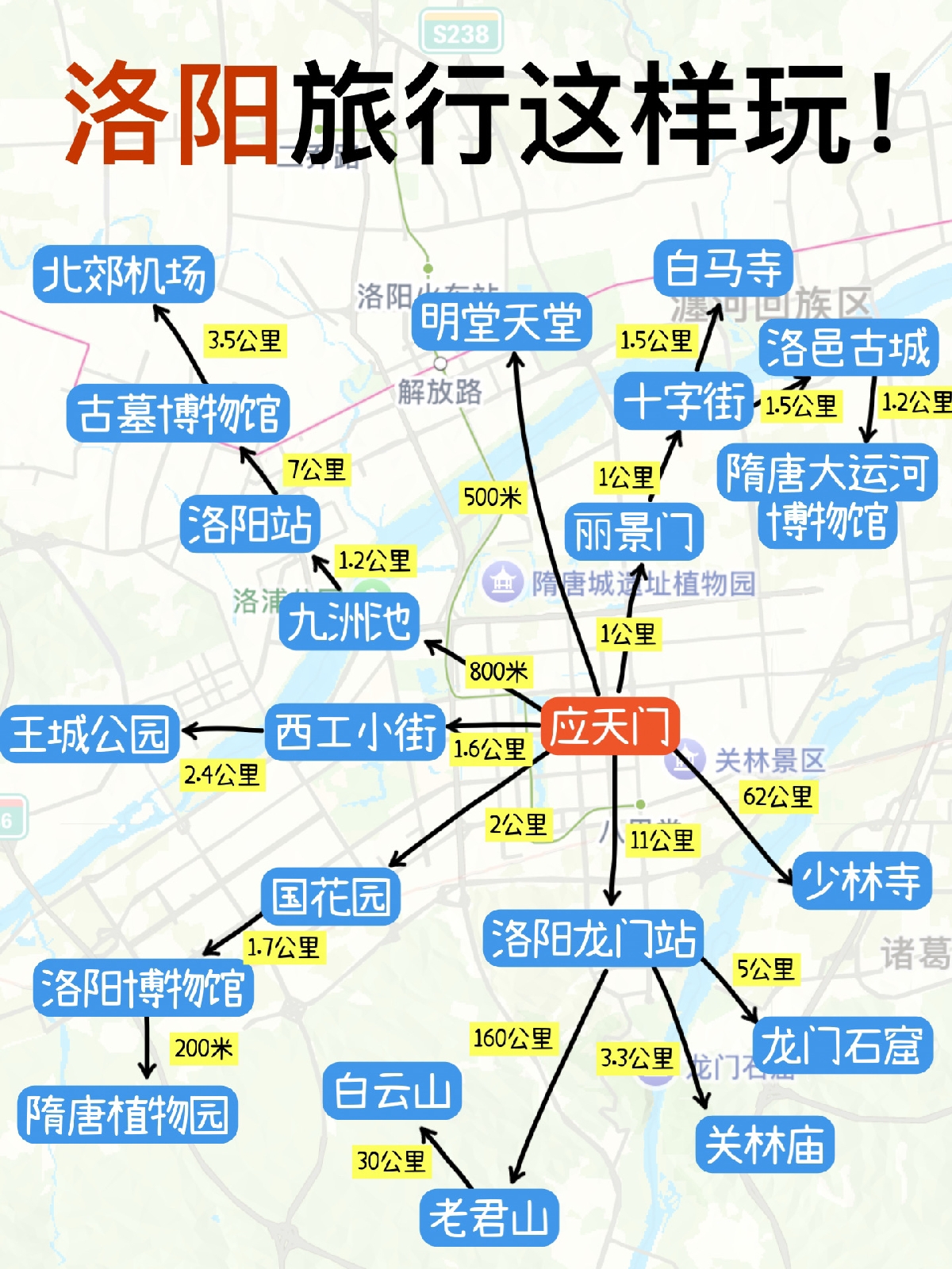 洛阳应天门实拍图