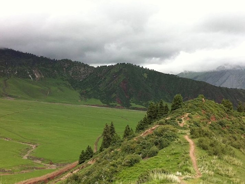 新疆天山托木尔景区·塔村旅游景点攻略图