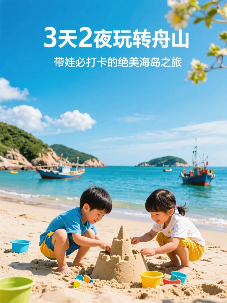 舟山朱家尖南沙景区实拍图