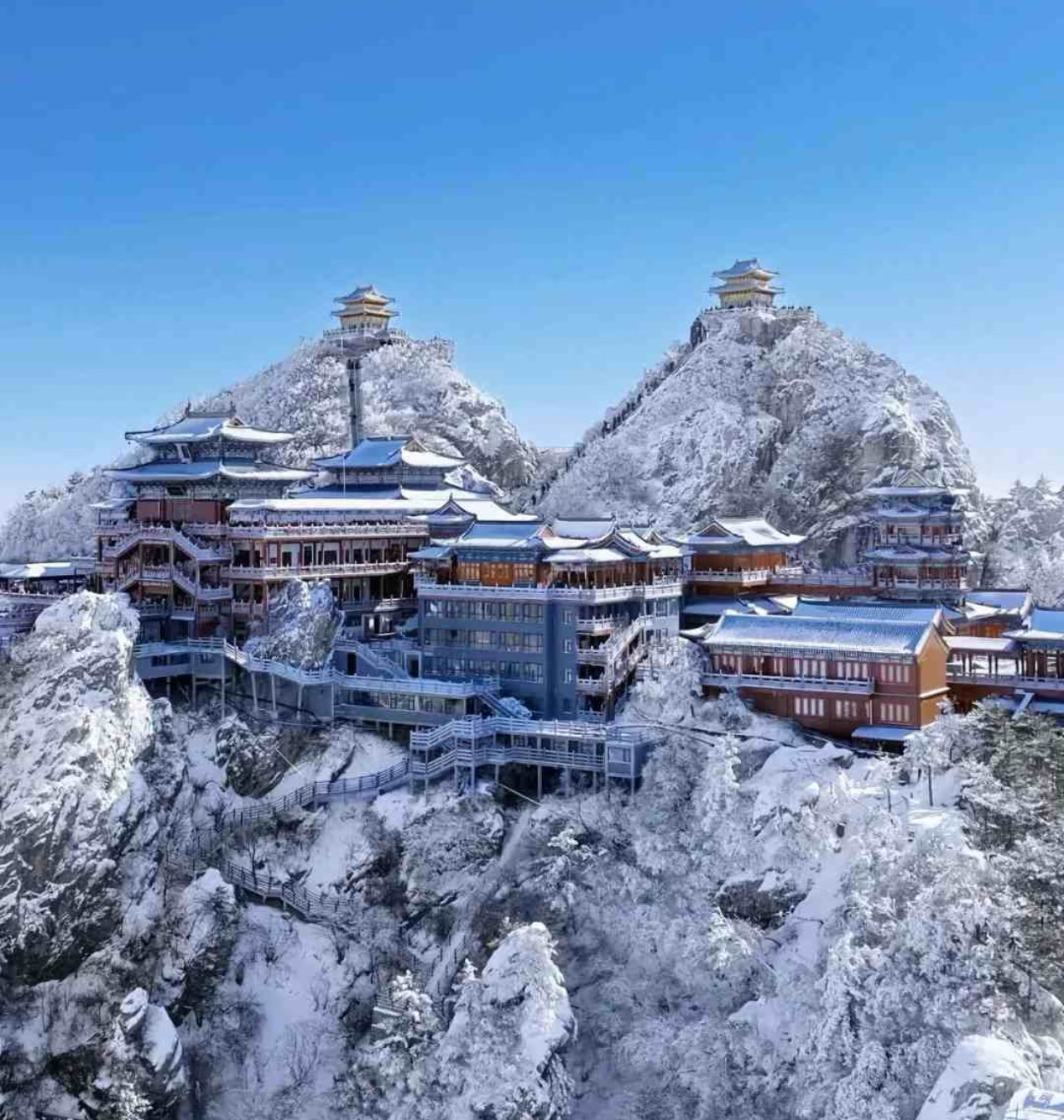 长沙张家界天门山实拍图