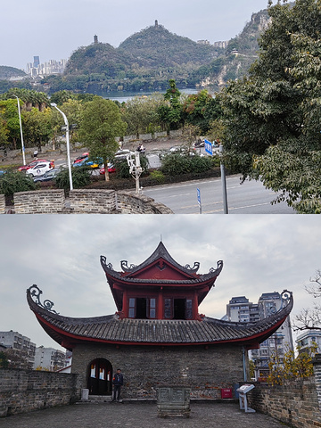 "探访文惠桥头的东门城楼，柳州古城的地标_东门城楼"的评论图片