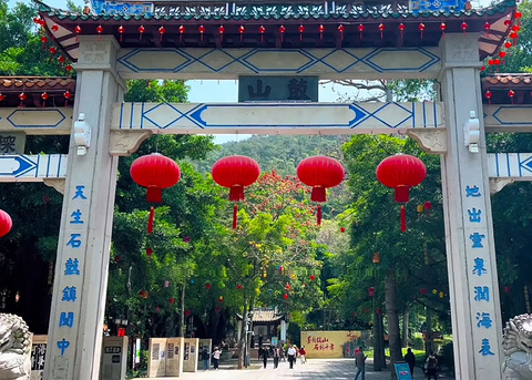 鼓山旅游景点攻略图