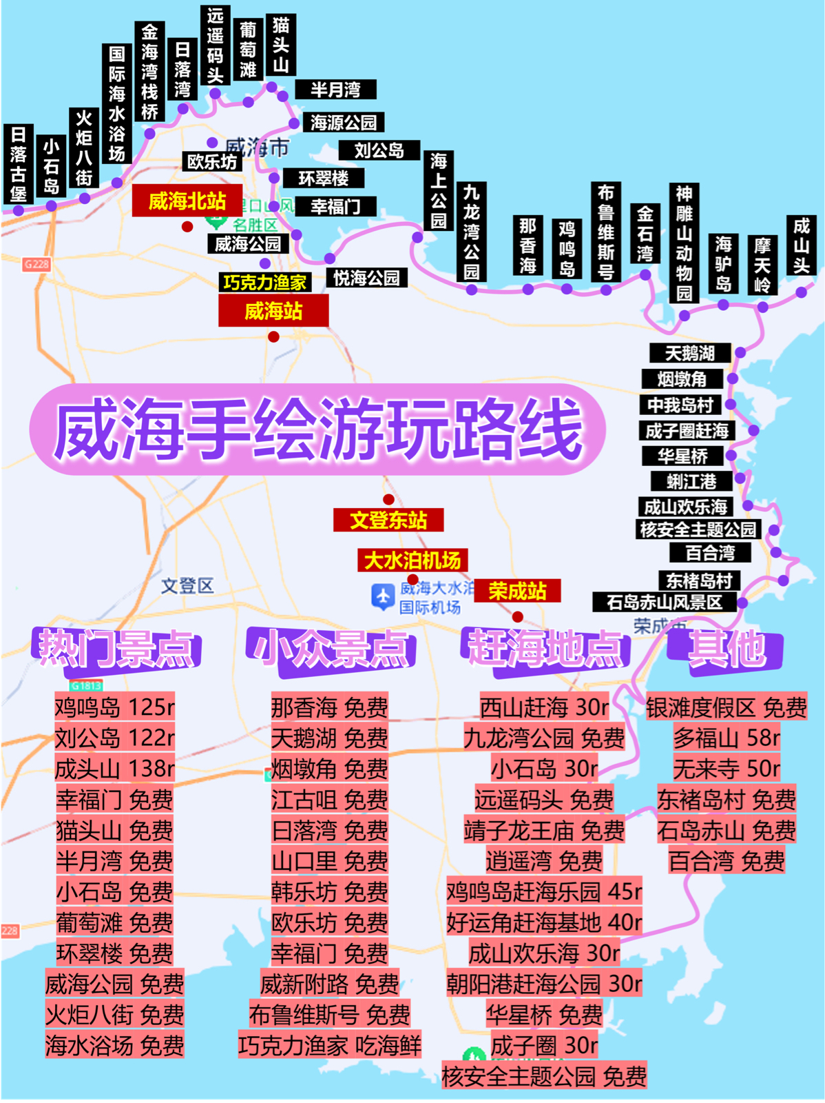 威海公园实拍图