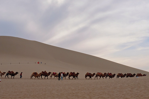 鸣沙山月牙泉旅游景点攻略图
