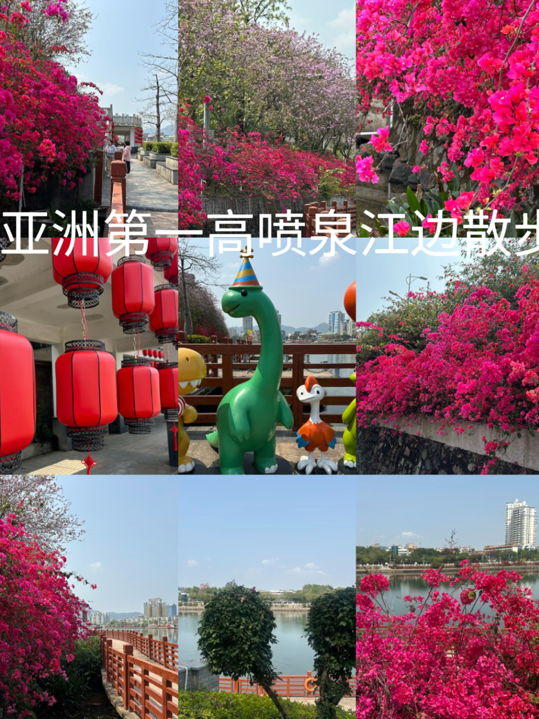 河源亲河步道实拍图