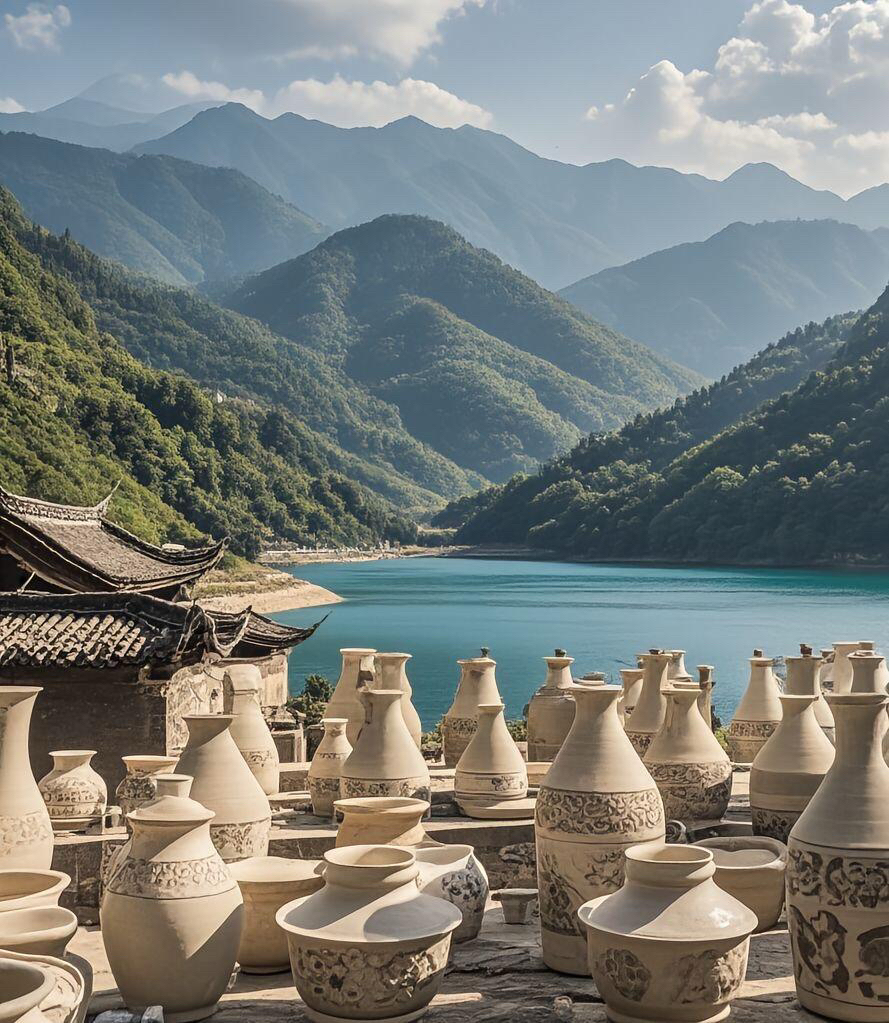 景德镇哈泥族陶艺DIY实拍图