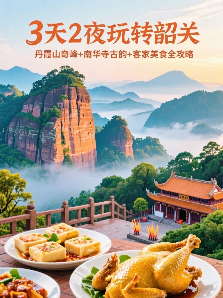 韶关丹霞山实拍图