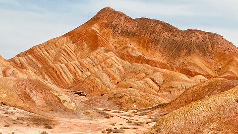 张掖七彩丹霞旅游景区旅游景点攻略图
