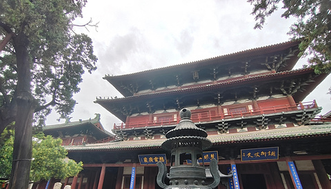 正定隆兴寺意定和尚功德碑旅游景点攻略图