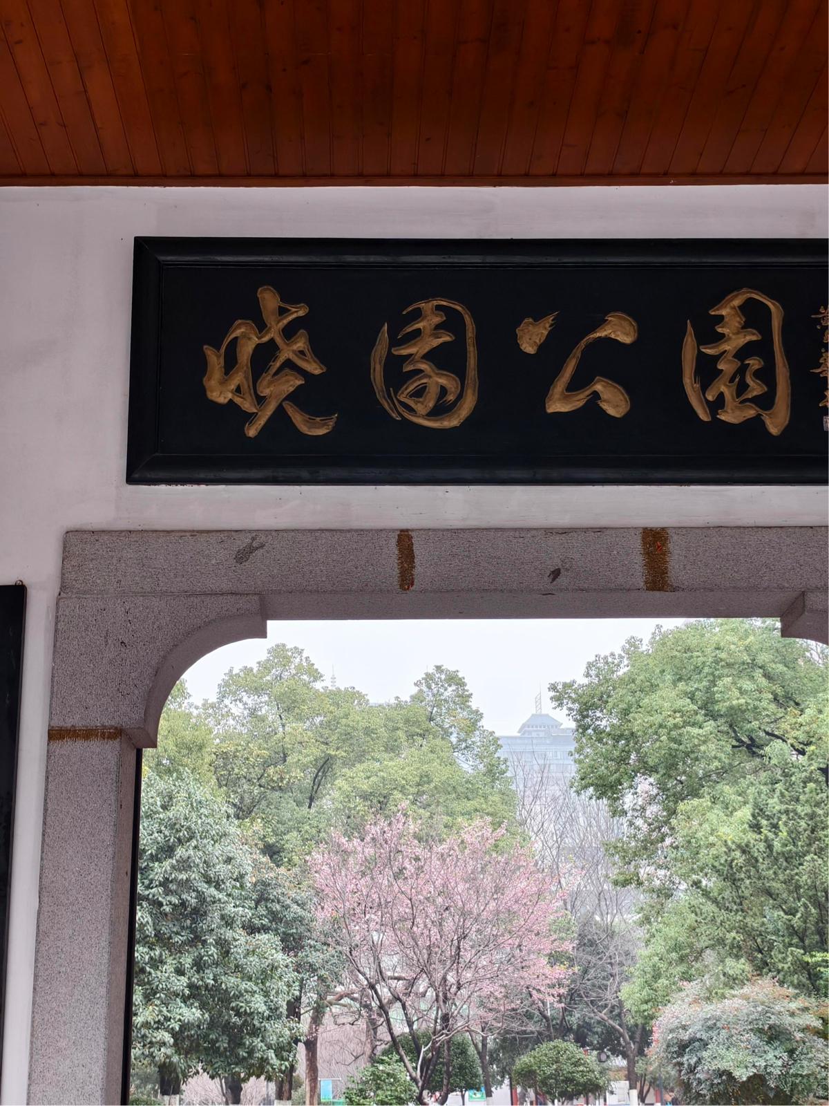 长沙晓园公园实拍图