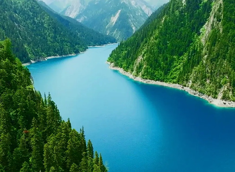 九寨沟风景区旅游景点攻略图
