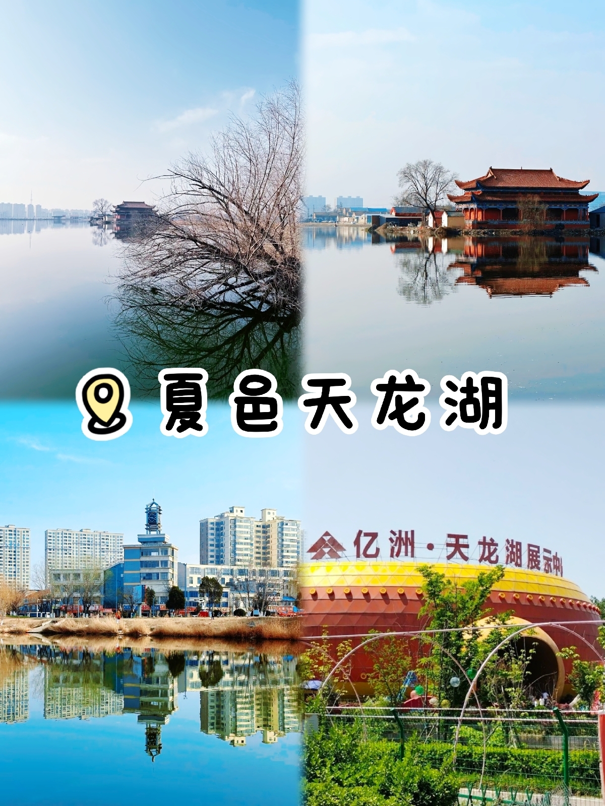商丘黄河故道国家湿地公园实拍图