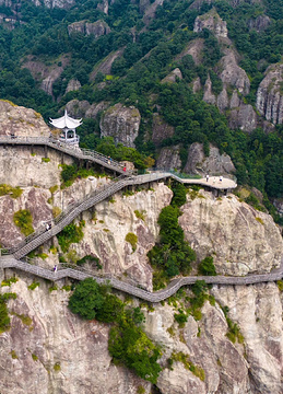 雁荡山旅游景点攻略图
