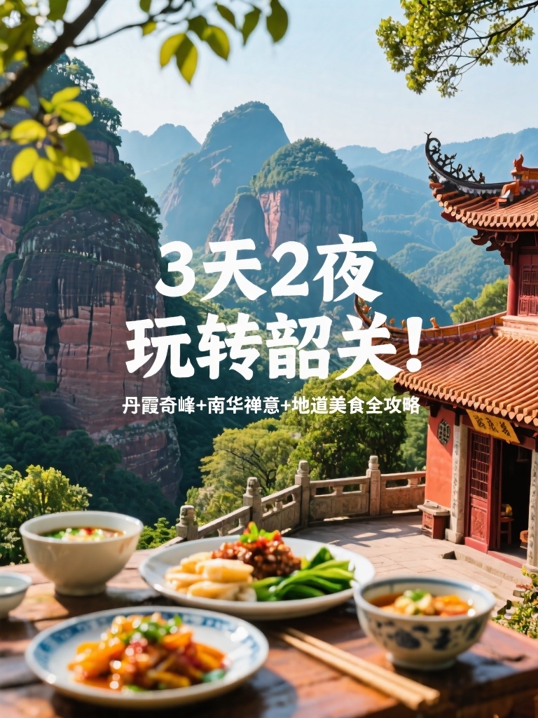 仁化丹霞山翔龙湖实拍图