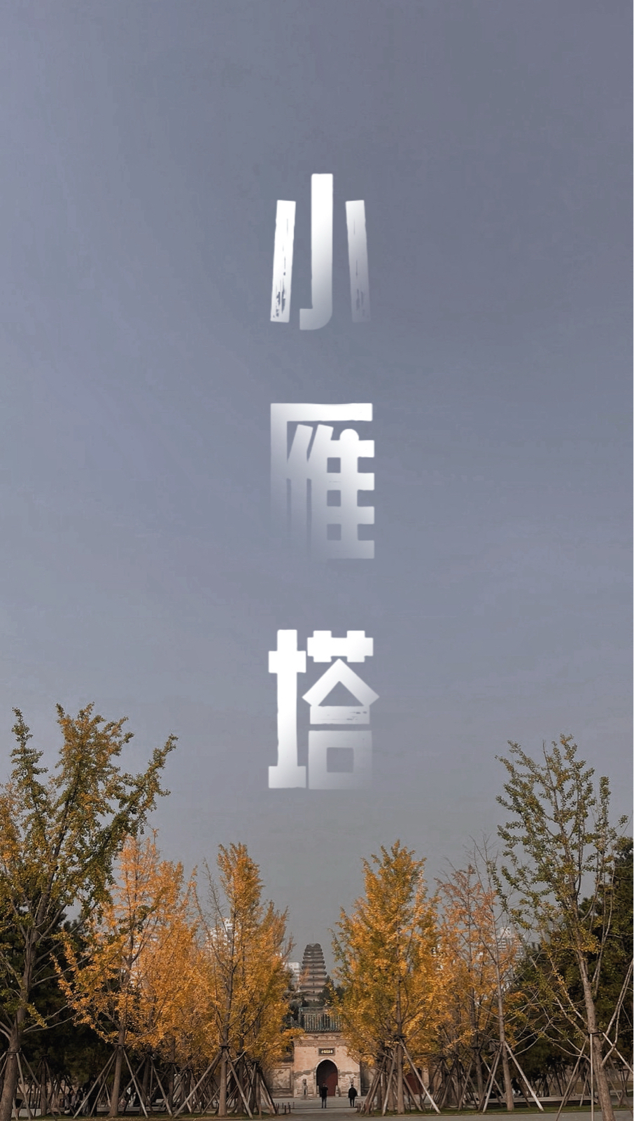 西安小雁塔-石佛阁实拍图