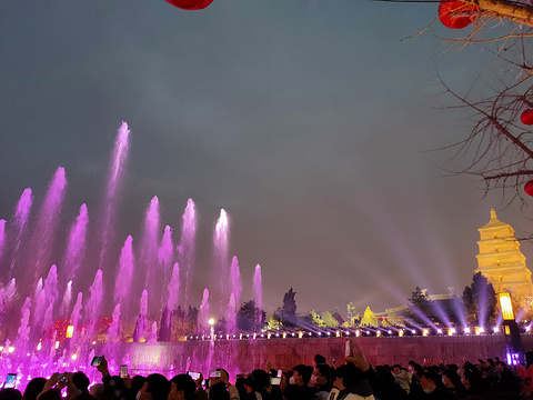 大唐不夜城旅游景点攻略图
