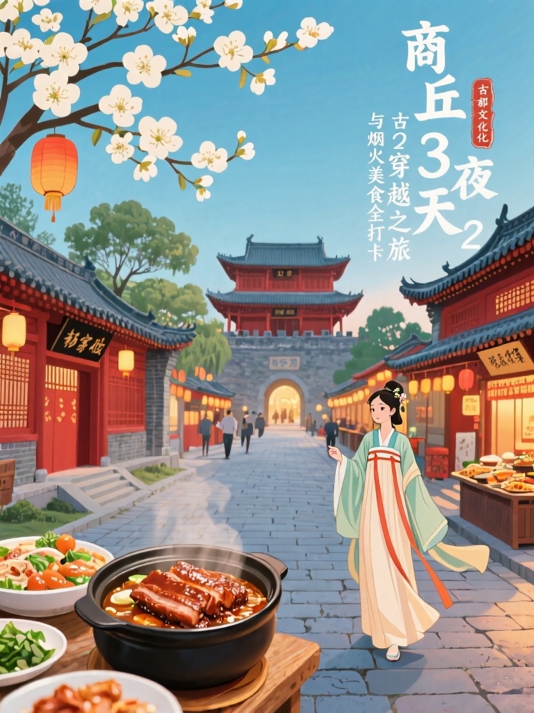 商丘古城实拍图