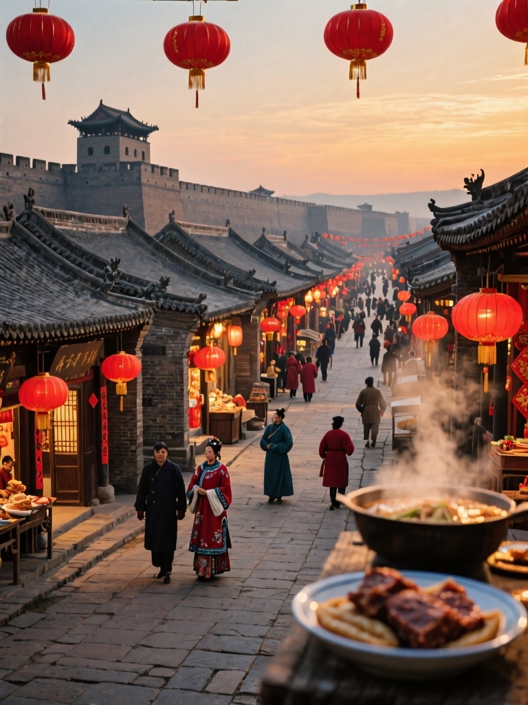 平遥古城实拍图