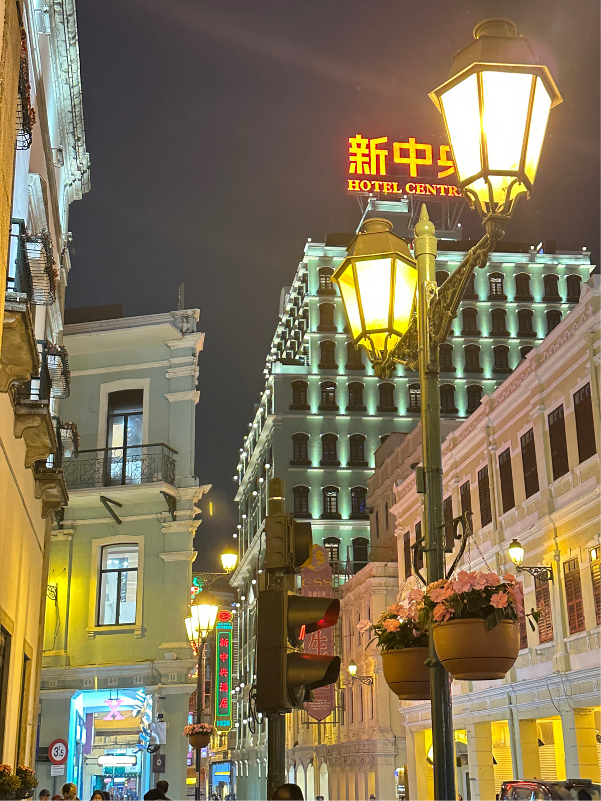 澳门议事亭前地实拍图