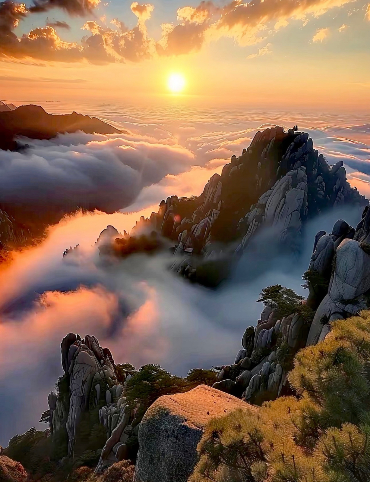 泰安泰山实拍图