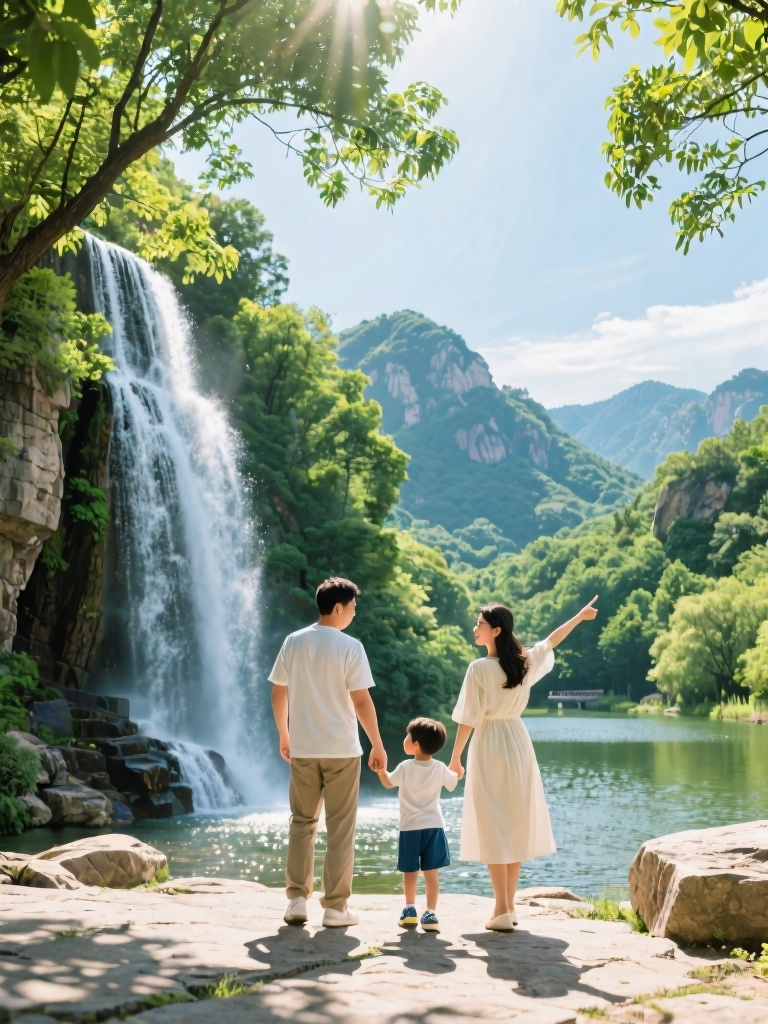 临朐沂山风景区实拍图