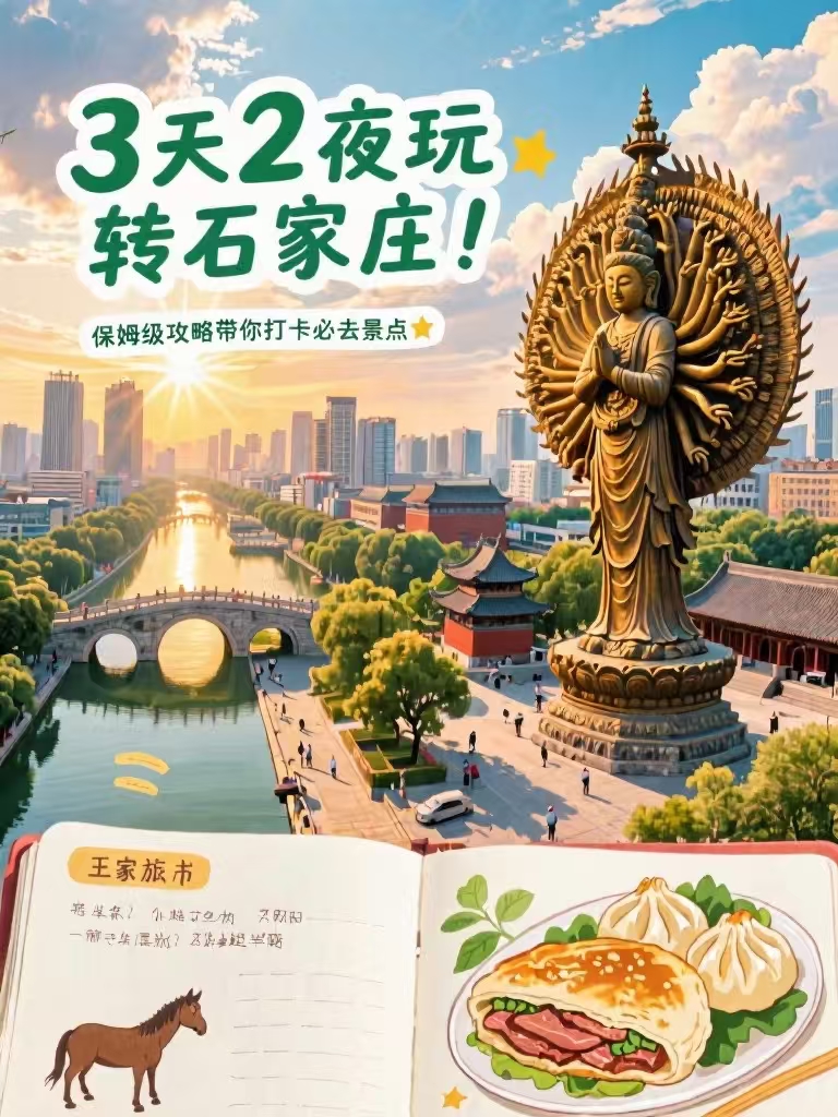 石家庄正定隆兴寺实拍图
