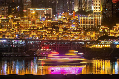 洪崖洞民俗风貌区旅游景点攻略图