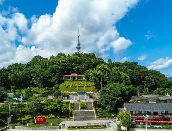 河源中山公园实拍图