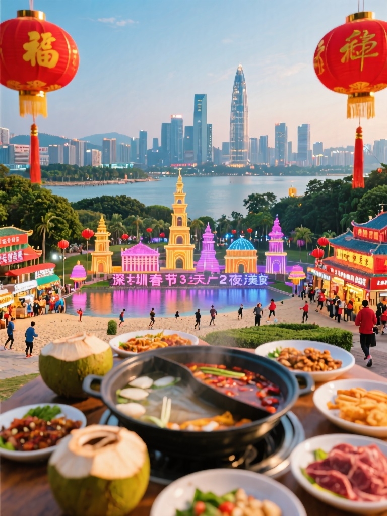 深圳湾公园实拍图