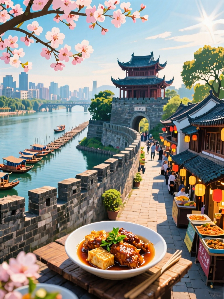 赣州郁孤台实拍图