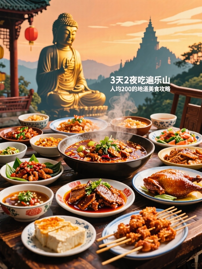 乐山大佛实拍图